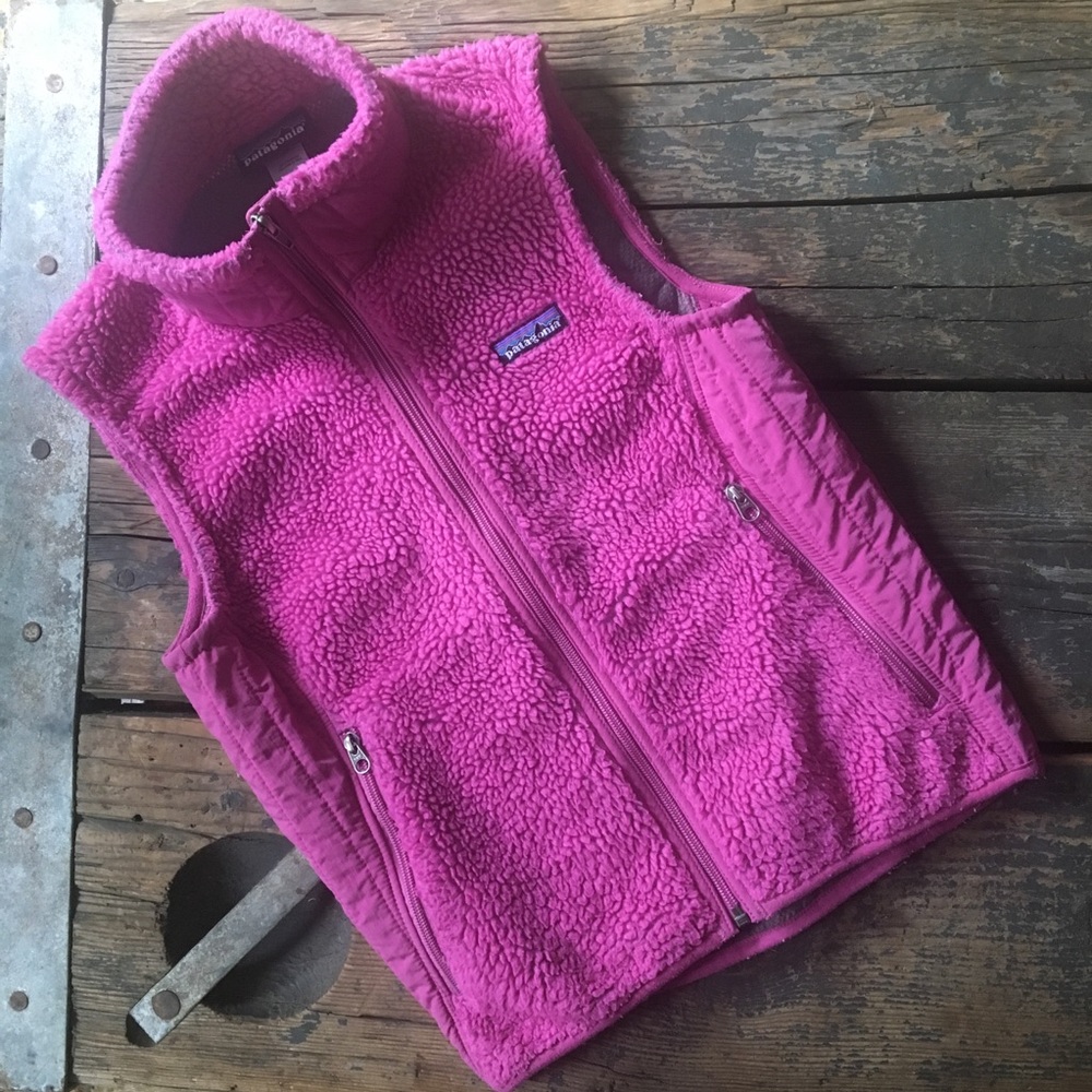 Pink Patagonia Synchilla Style Vest